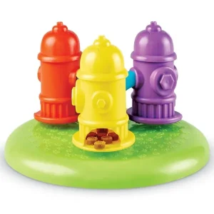 Brightkins Spinning Hydrants Treat Puzzle | The Dog Lounge Store