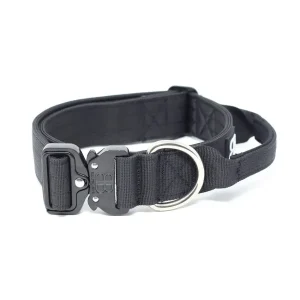 - 4Cm Combat Collar With Handle | BullyBillows New