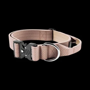 - 4Cm Combat Collar With Handle Tweed Collection | BullyBillows Clearance