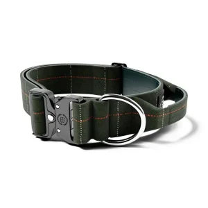 - 5Cm Combat Collar With Handle Tweed Collection | BullyBillows Fashion