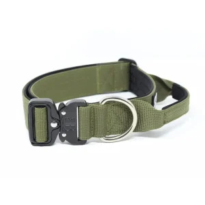 - 4Cm Combat Collar With Handle | BullyBillows New