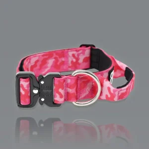 - 4Cm Combat Collar With Handle | BullyBillows New