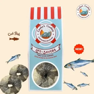 Life-Savers Codfish Cews | Cooka's Cookies Clearance