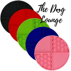 Eat Slow Live Longer Lick Mat Dimensions Circle | The Dog Lounge Cheap