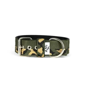 Halsband Camouflage Met Groen | MAG Fashion