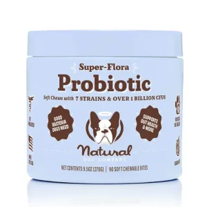 Super-Flora Probiotic Supplement | Natural Dog Company Store