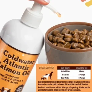 Coldwater Atlantic Salmon Oil | Natural Dog Company Sale