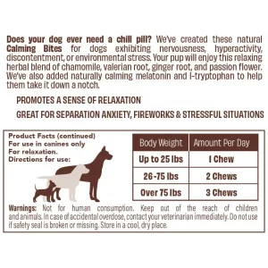 Calming Supplement | Natural Dog Company Cheap