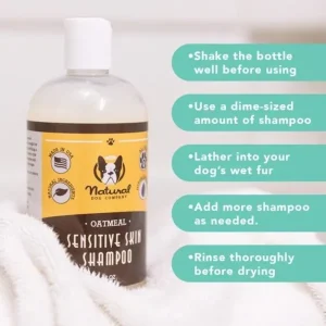 Sensitive Skin Oatmeal Shampoo | Natural Dog Company Cheap