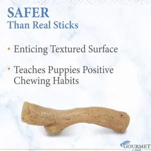 Gourmet Style Strong Stick Puppy Chew Toy | Nylabone Outlet