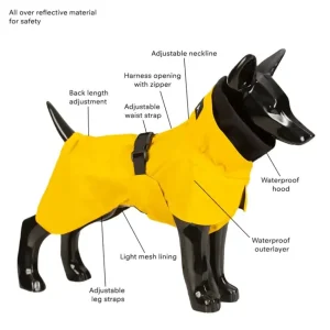 Visibility Raincoat Lite Yellow | Paikka Hot