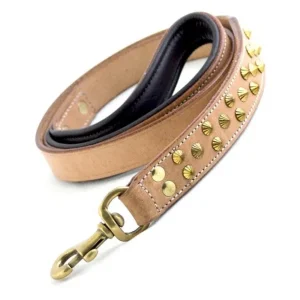 Ruthless Tan And Brass Riem | Rogue Royalty Best Sale