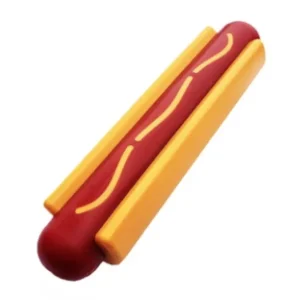 Hot Dog Durable Nylon Chew Toy | Sodapup Best