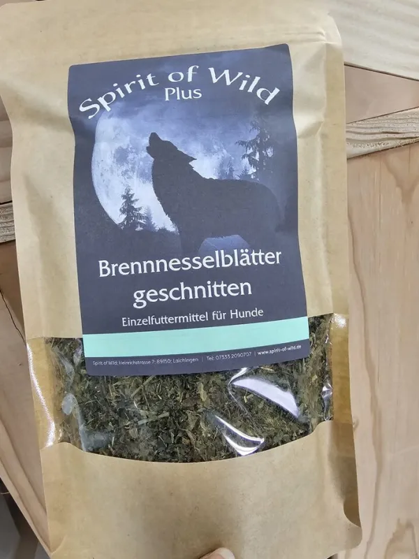 Spirit Of Wild Brandnetelbladeren Voor Honden | Spirit of the Wild Fashion