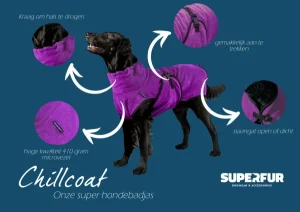 Chillcoat Hondenbadjas | Superfur Shop