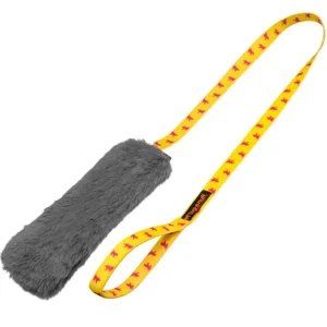 Tug-E-Nuff Faux Fur Squeaky Chaser | Tug-E-Nuff Dog Gear Limited Hot