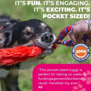 Tug-E-Nuff Pocket Fauxtastic Tug | Tug-E-Nuff Dog Gear Limited Sale