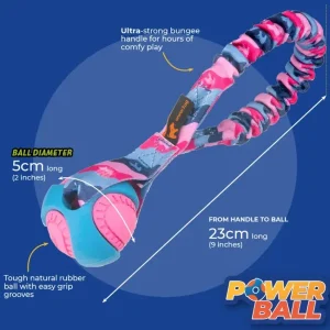 Tug-E-Nuffpocket Powerball Bungee Tug | Tug-E-Nuff Dog Gear Limited New